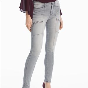 WHITE HOUSE BLACK MARKET Utility Skinny Ankle Jean